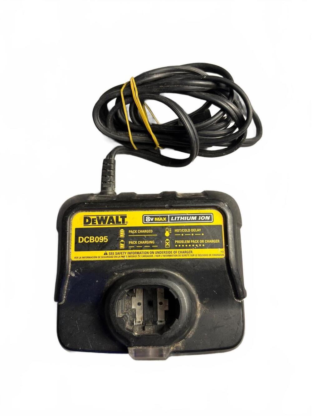DeWalt DCB095 8V Max Lithium Ion Power Tool Charger